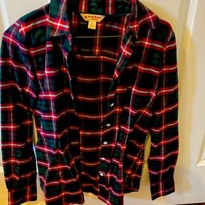 Checkered flannel shirt